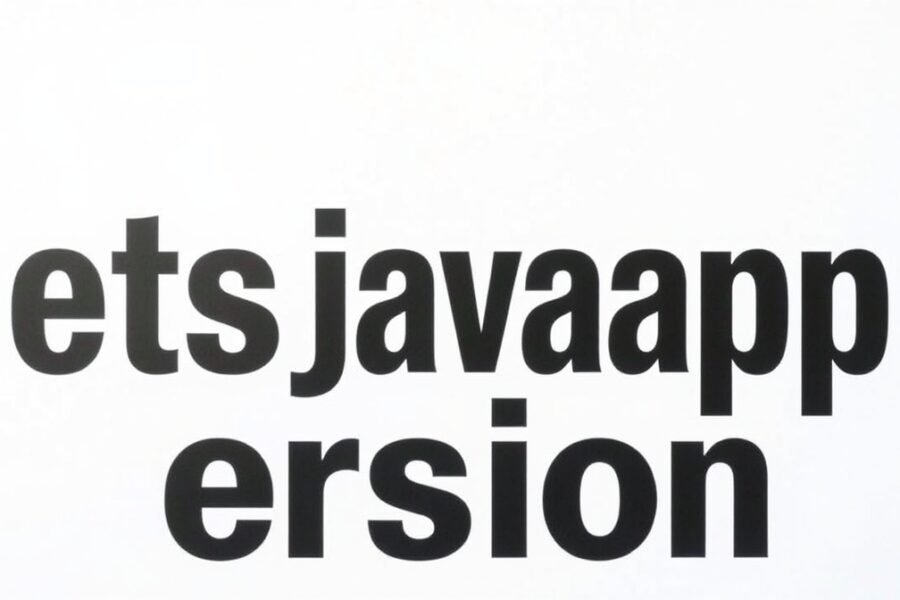 etsjavaapp version